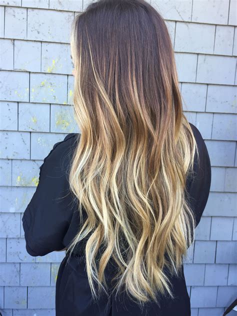 dark blonde ombre hair color|blonde ombre on brown hair.